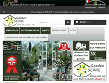 Tablet Screenshot of gardenserre.fr